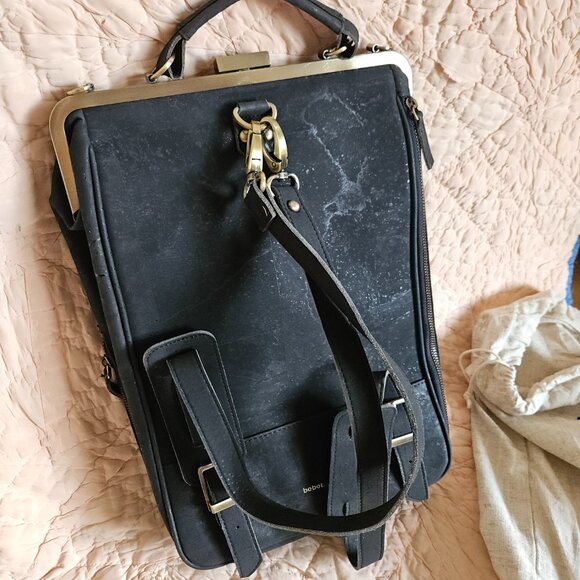 LAFLORE BOBOBARK BACKPACK PURSE, VEGAN, NWT main image 5